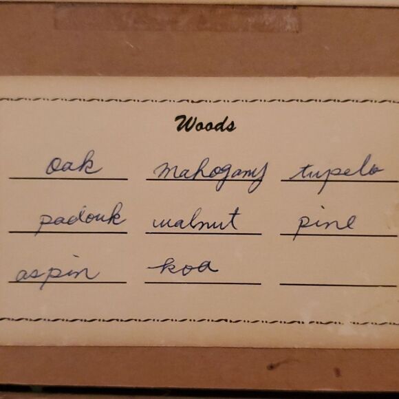 Vintage Yukon Collection Fine Alaskan Marquetry Whale Pod Wood Picture - Picture 10 of 10